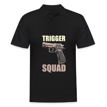 Gunsmith Gunsmith Squad - Men's Polo Shirt - black - Front - Kai (181cm)