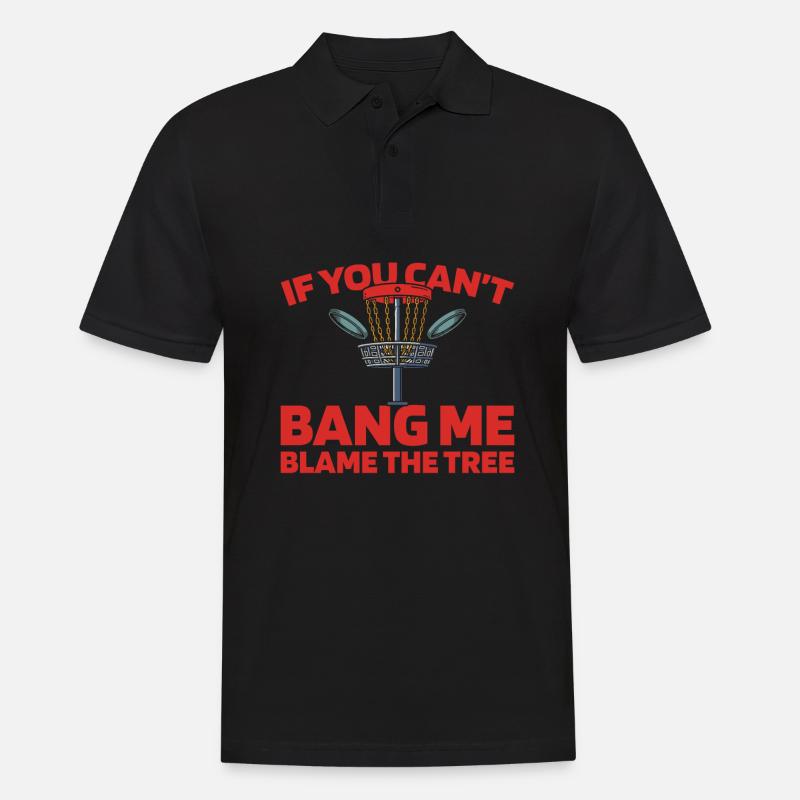Frisbee Golf Disc Golf - Männer Poloshirt - Schwarz