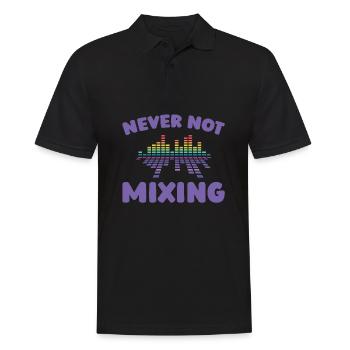 Sound Engineer Sound Engineer - Men's Polo Shirt - black - Front - Kai (181cm)