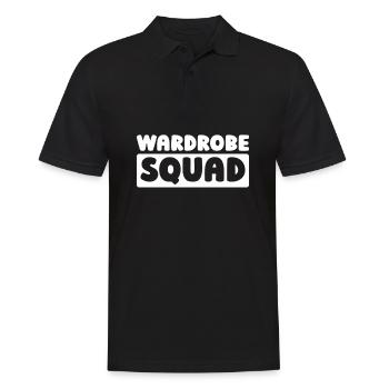 Detektiv Kader - Männer Poloshirt - Schwarz - Vorne - Kai (181cm)