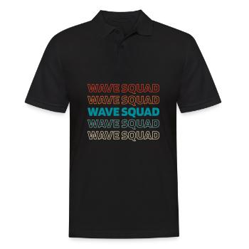 Chemie Chemiker Kader - Männer Poloshirt - Schwarz - Vorne - Kai (181cm)