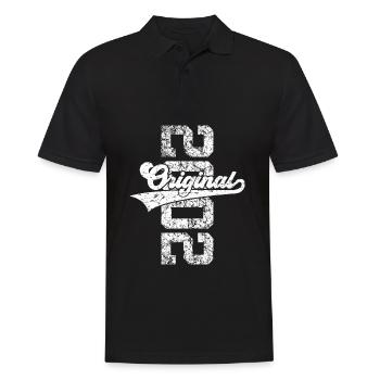 24TH BIRTHDAY ORIGINAL 2002 - Men's Polo Shirt - black - Front - Kai (181cm)