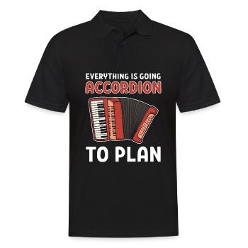 Accordéon - Polo Homme - noir - Devant - Kai (181cm)