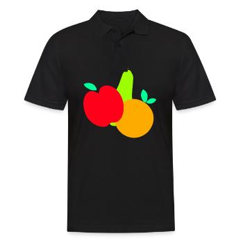 Fruits Fruits Végétal - Polo Homme - noir - Devant - Kai (181cm)