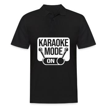 Karaoké - Polo Homme - noir - Devant - Kai (181cm)
