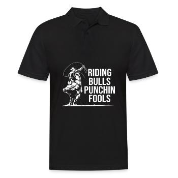 Rodéo - Polo Homme - noir - Devant - Kai (181cm)