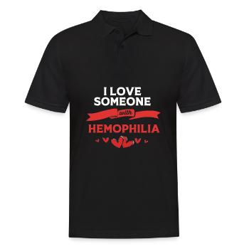 Hémophilie Hémophilie Hémophilie - Polo Homme - noir - Devant - Kai (181cm)