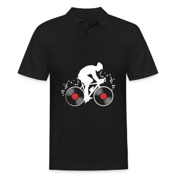 Vinyle - Polo Homme - noir - Devant - Kai (181cm)