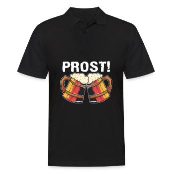 L’Allemagne s’acclame - Polo Homme - noir - Devant - Kai (181cm)