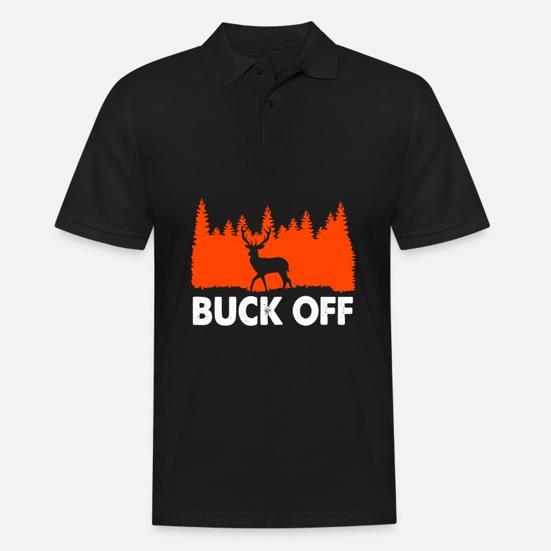 Jäger Jagen - Männer Poloshirt - Schwarz