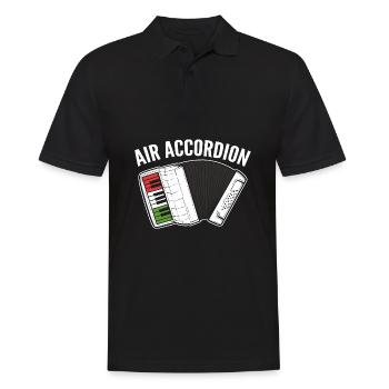 Accordéon - Polo Homme - noir - Devant - Kai (181cm)
