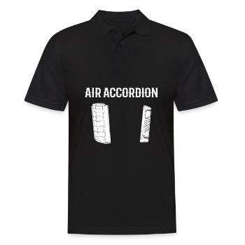 Accordéon - Polo Homme - noir - Devant - Kai (181cm)