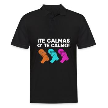 Latina Mom - Men's Polo Shirt - black - Front - Kai (181cm)
