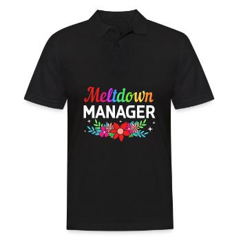 Garderie Éducateur Éducateur - Polo Homme - noir - Devant - Kai (181cm)