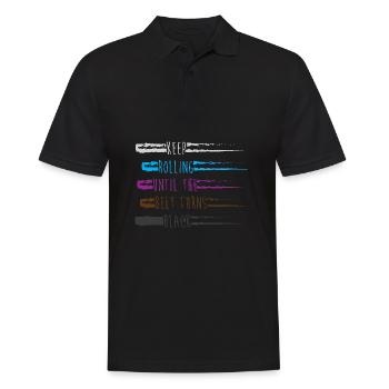 Jiu Jitsu Autodéfense - Polo Homme - noir - Devant - Kai (181cm)