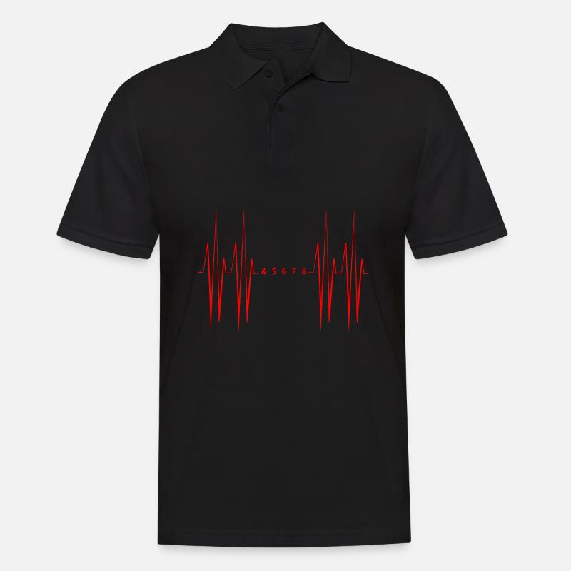 Choreograph Tanzlehrer - Männer Poloshirt - Schwarz