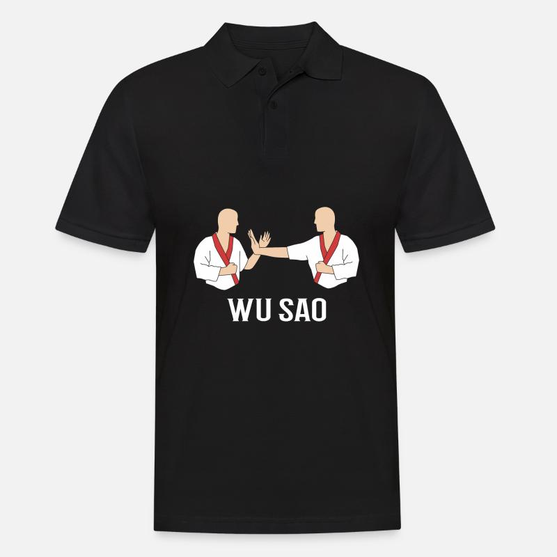 Wing Chun - Männer Poloshirt - Schwarz