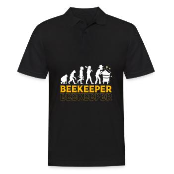 Apiculteur - Polo Homme - noir - Devant - Kai (181cm)