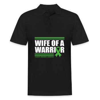 Schädel Hirn Trauma - Männer Poloshirt - Schwarz - Vorne - Kai (181cm)