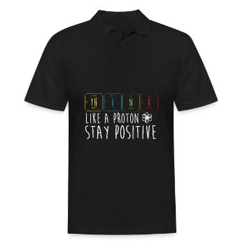Tableau périodique - Polo Homme - noir - Devant - Kai (181cm)