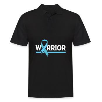 Cancer de l’ovaire Cancer survivant Cancer - Polo Homme - noir - Devant - Kai (181cm)