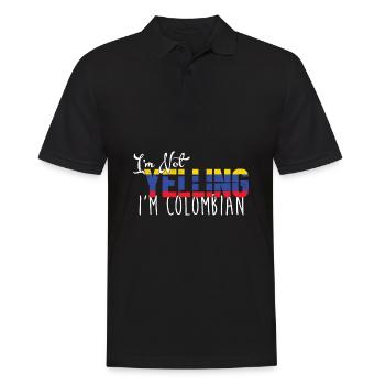 Colombie - Polo Homme - noir - Devant - Kai (181cm)