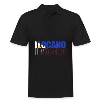 Philippinisch Philippinen - Männer Poloshirt - Schwarz - Vorne - Kai (181cm)