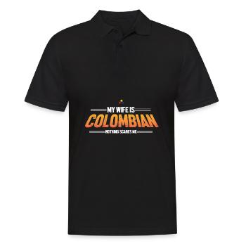 Colombie - Polo Homme - noir - Devant - Kai (181cm)
