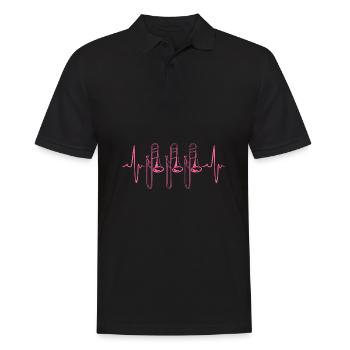 Trombone - Polo Homme - noir - Devant - Kai (181cm)