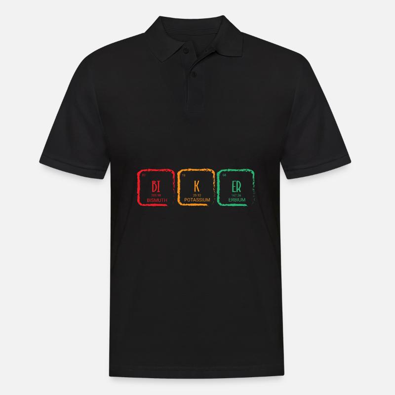 Periodic table - Men's Polo Shirt - black
