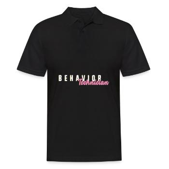 Behavioral Therapy, Behavior Therapy - Men's Polo Shirt - black - Front - Kai (181cm)