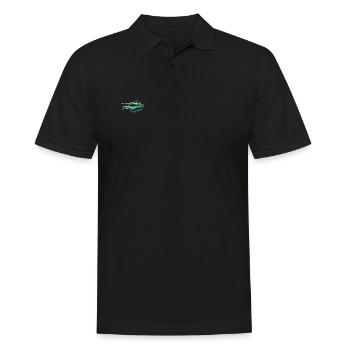 Polygone de char - Polo Homme - noir - Devant - Kai (181cm)