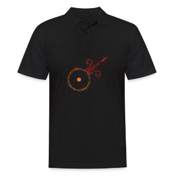 Or Alchimie - Polo Homme - noir - Devant - Kai (181cm)