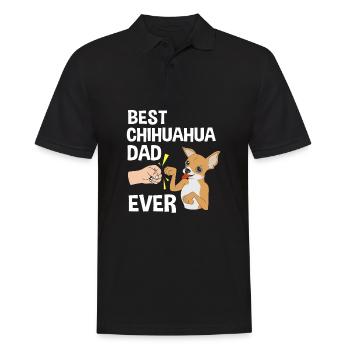 Chihuahua - Polo Homme - noir - Devant - Kai (181cm)