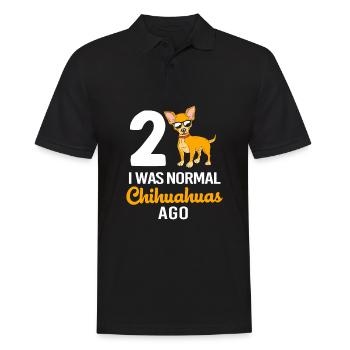 Chihuahua - Polo Homme - noir - Devant - Kai (181cm)
