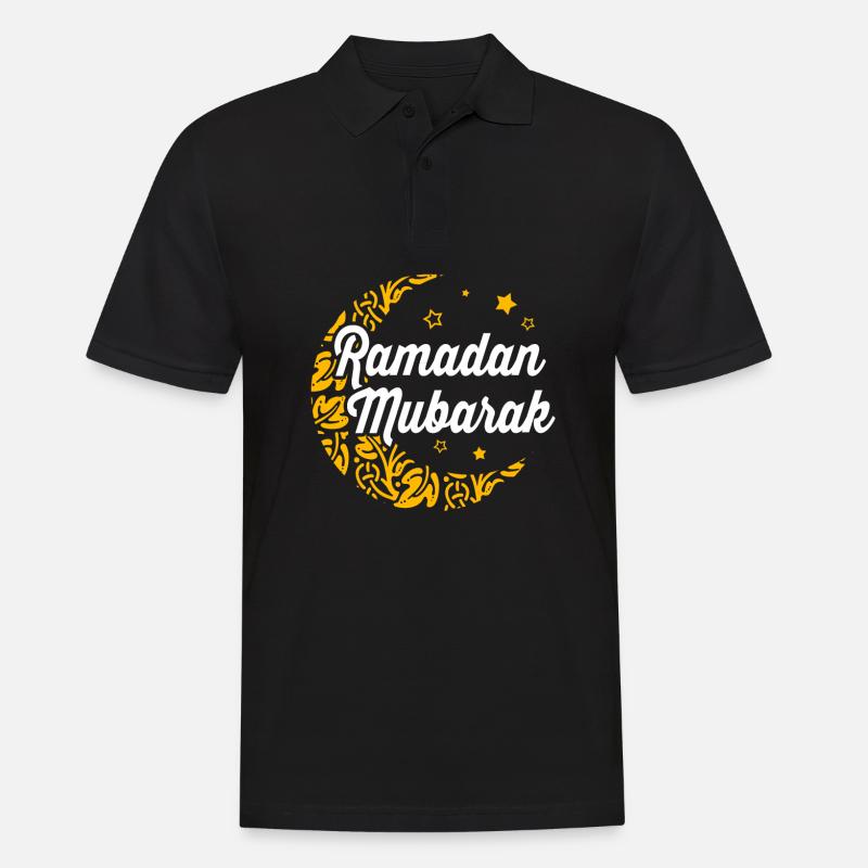 Muslim - Männer Poloshirt - Schwarz