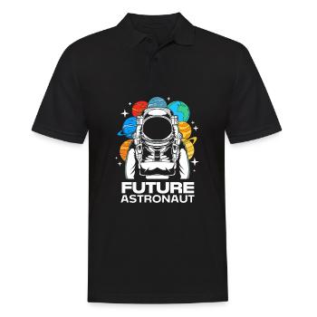 Universe Solar System - Men's Polo Shirt - black - Front - Kai (181cm)