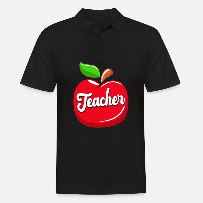 Englischlehrerin Englisch Lehrer - Männer Poloshirt - Schwarz