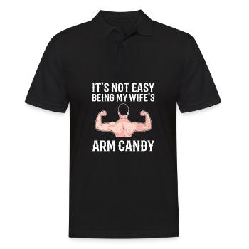 Bras Candy Mari - Polo Homme - noir - Devant - Kai (181cm)
