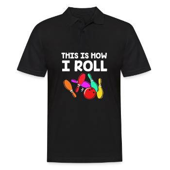 Bowling - Polo Homme - noir - Devant - Kai (181cm)