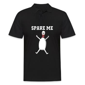 Bowlen Bowler Bowling Kegel Bowlingkugel - Männer Poloshirt - Schwarz - Vorne - Kai (181cm)