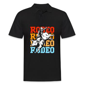 Rodéo - Polo Homme - noir - Devant - Kai (181cm)