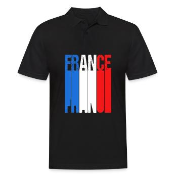 France - Polo Homme - noir - Devant - Kai (181cm)