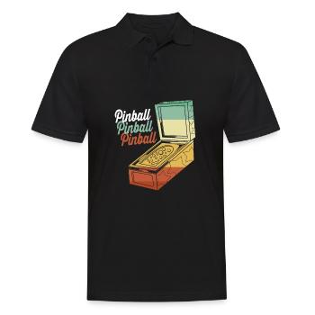 Flipper Boîte de flipper - Polo Homme - noir - Devant - Kai (181cm)
