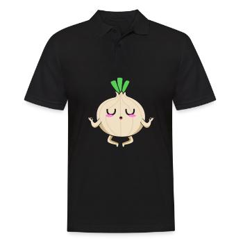 Onion - Men's Polo Shirt - black - Front - Kai (181cm)