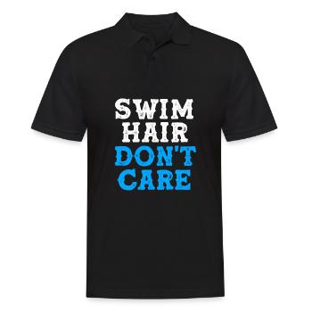 Natation Nageurs Piscine Moniteurs de natation - Polo Homme - noir - Devant - Kai (181cm)