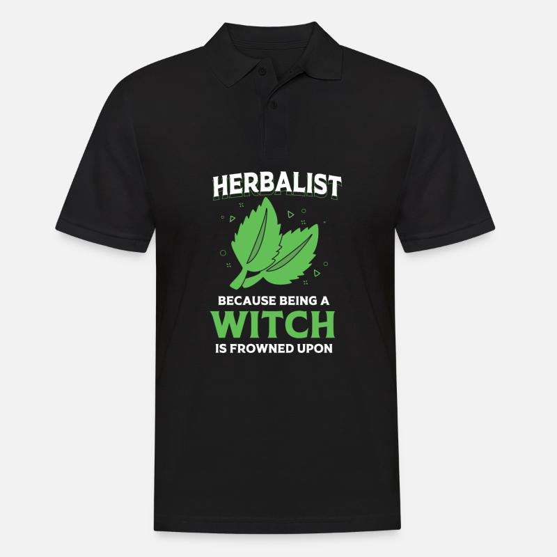 Ätherisches Öl - Männer Poloshirt - Schwarz