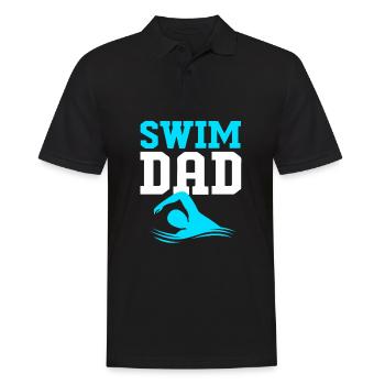Natation Nageurs Piscine Moniteurs de natation - Polo Homme - noir - Devant - Kai (181cm)
