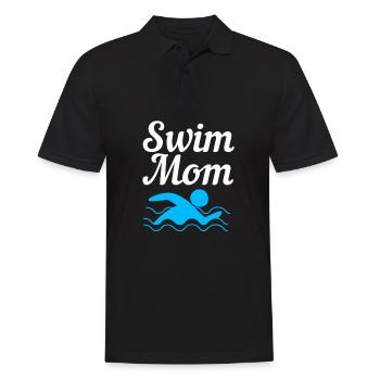 Natation Nageurs Piscine Moniteurs de natation - Polo Homme - noir - Devant - Kai (181cm)