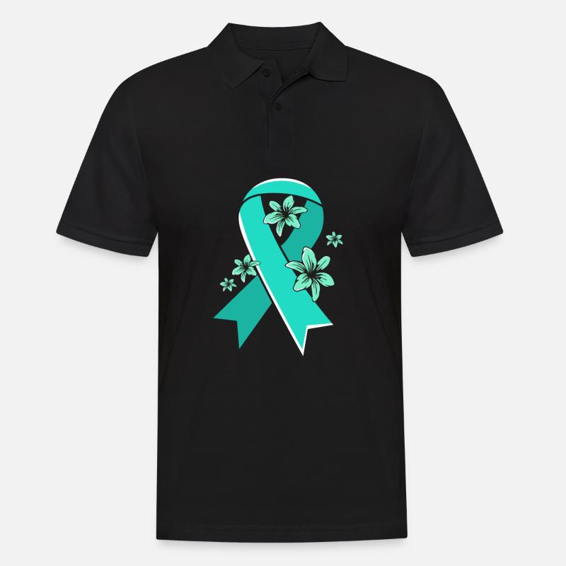Pcos-Bewusstsein - Männer Poloshirt - Schwarz